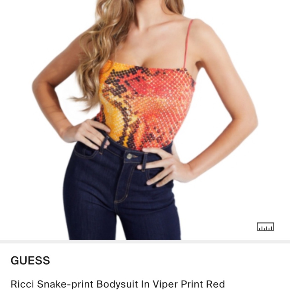 Guess Snake skin body suit